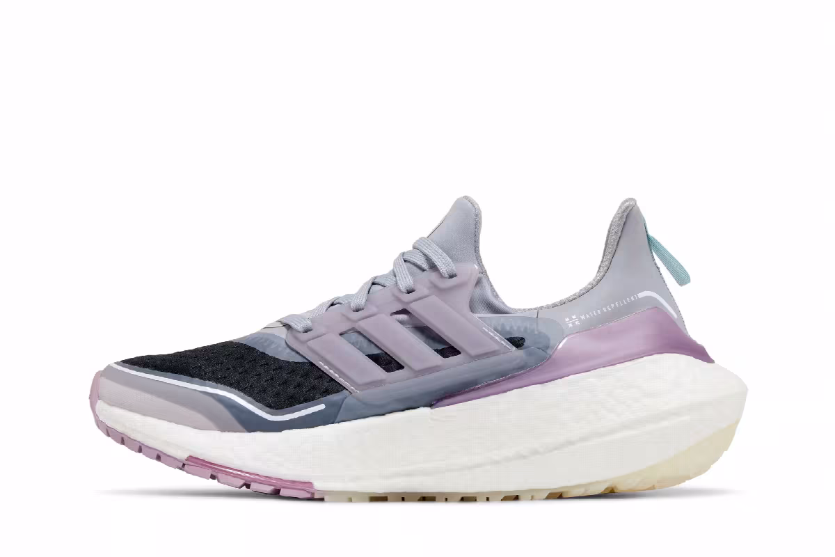 Adidas Women's UltraBoost 21 Cold.Rdy Halo Silver Ice Purple, view 4