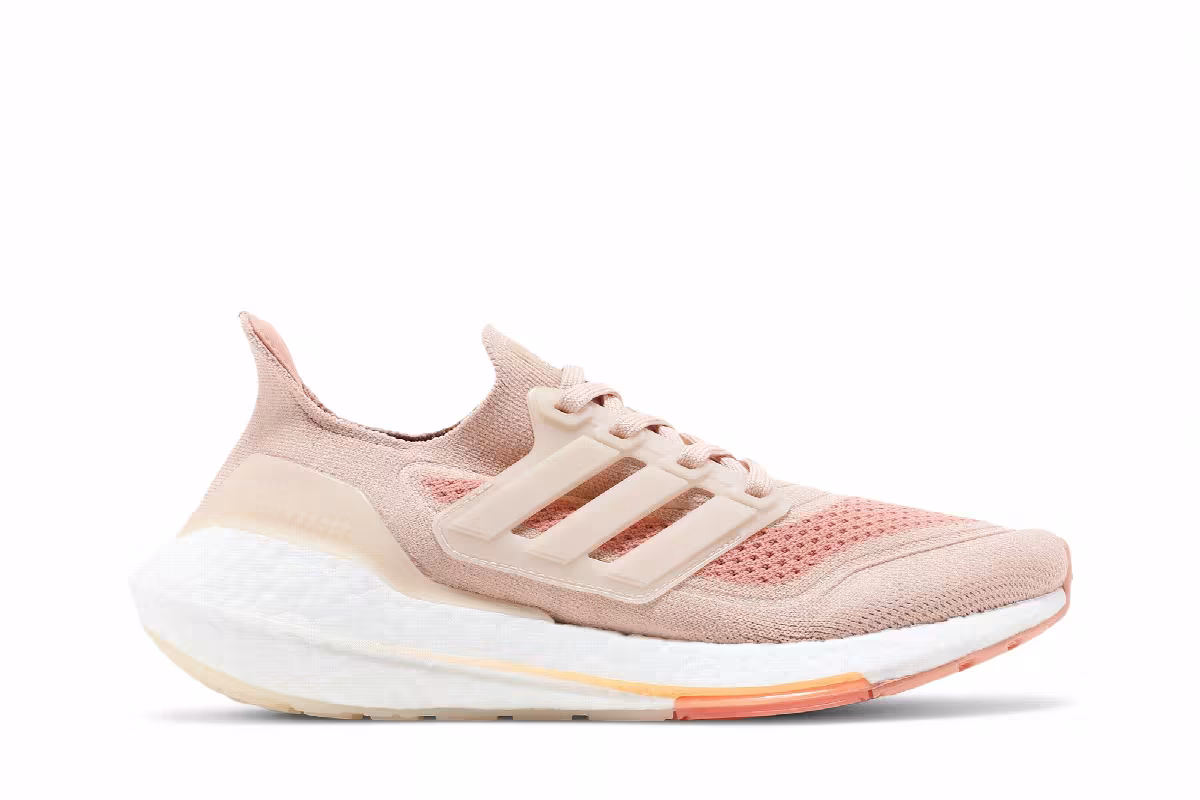 Adidas Women's UltraBoost 21 Halo Blush, view 2