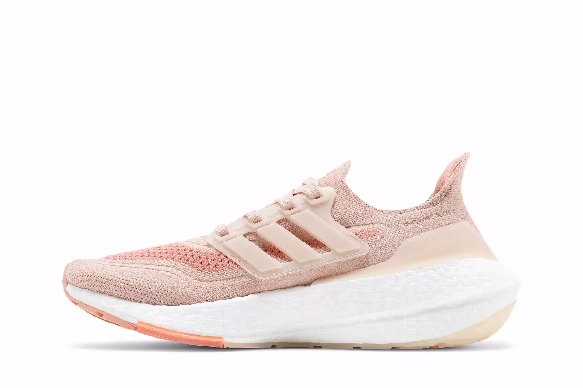 Adidas Women's UltraBoost 21 Halo Blush, view 4