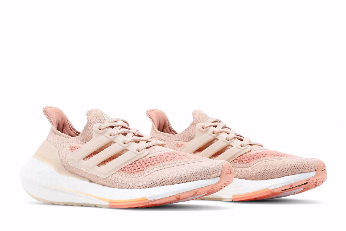 Adidas Women's UltraBoost 21 Halo Blush, view 9
