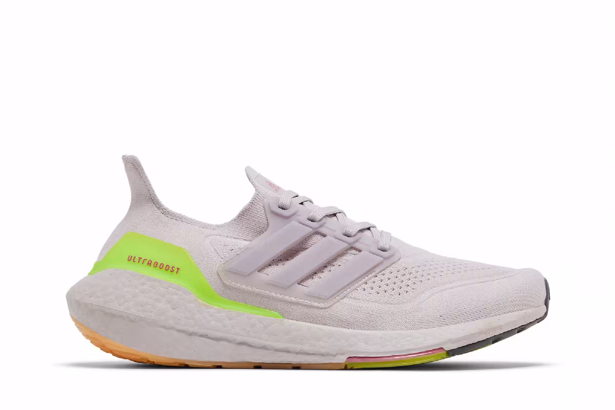 adidas Women's UltraBoost 21 Ice Purple, view 2
