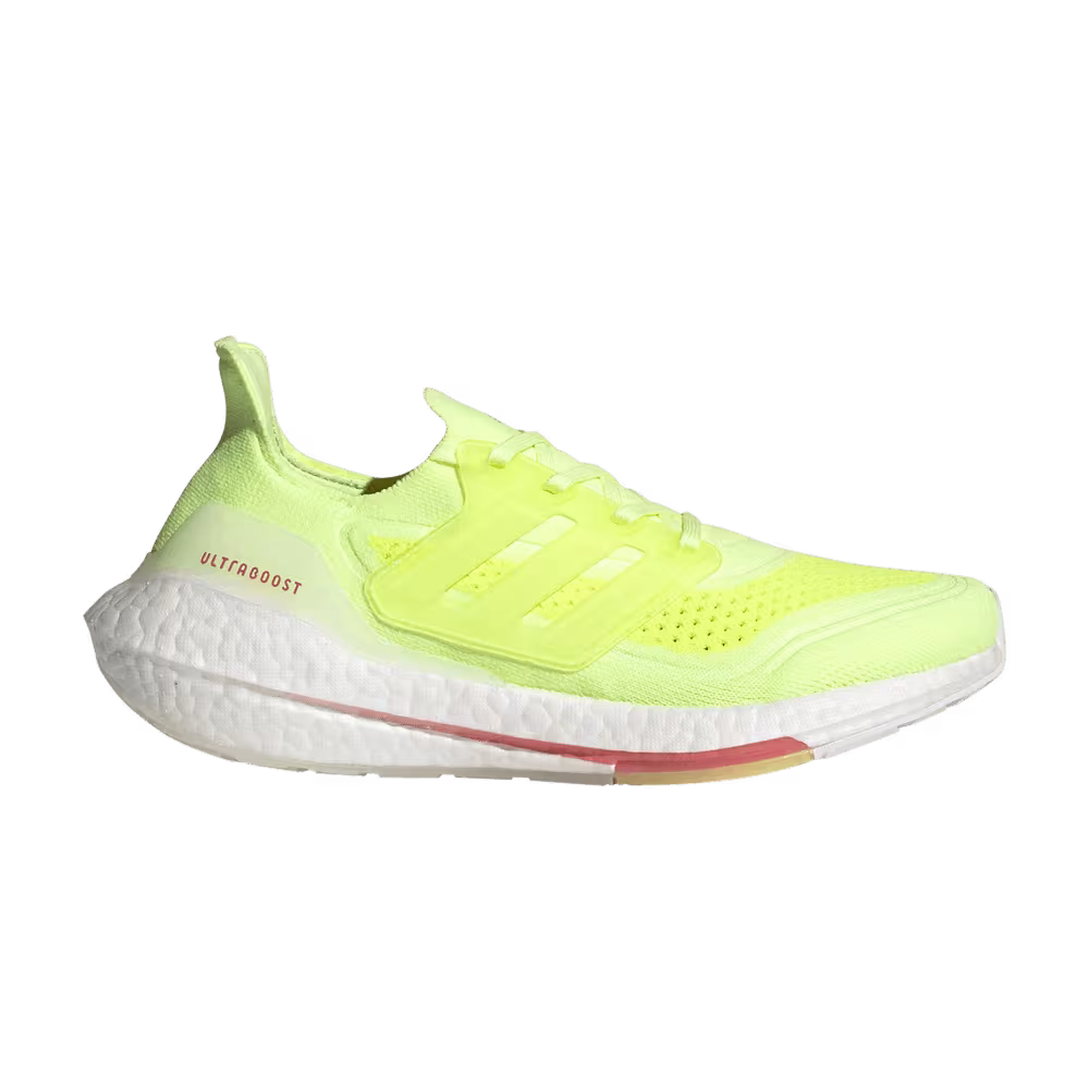 Adidas Women's UltraBoost 21 Hi-Res Yellow