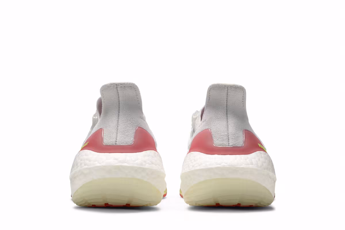 Adidas Women's UltraBoost 21 White Hazy Rose, view 7
