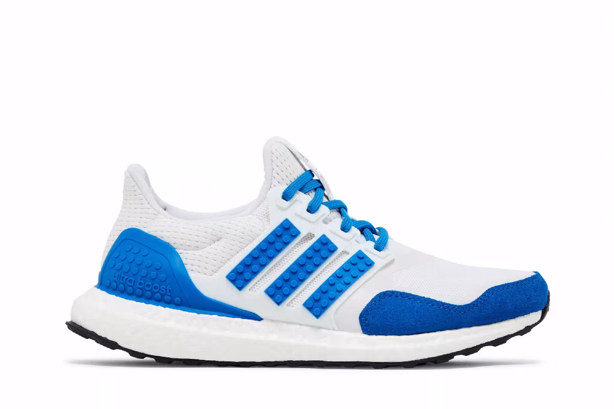 LEGO x adidas UltraBoost 21 J Color Pack - Shock Blue, view 2