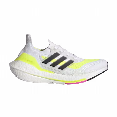 adidas UltraBoost 21 J 'White Solar Yellow'