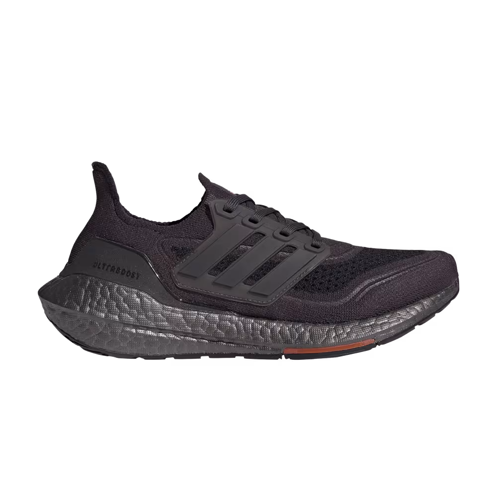 Adidas UltraBoost 21 J Carbon Solar Red