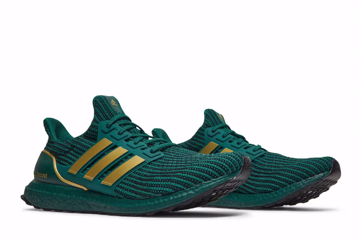 Adidas UltraBoost 4.0 DNA Green Matte Gold, view 9