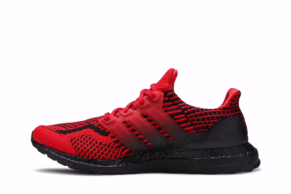 adidas UltraBoost 5.0 DNA Scarlet Black, view 4