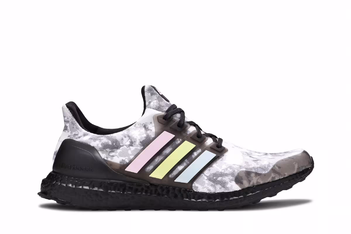 adidas UltraBoost Black Camo, view 2
