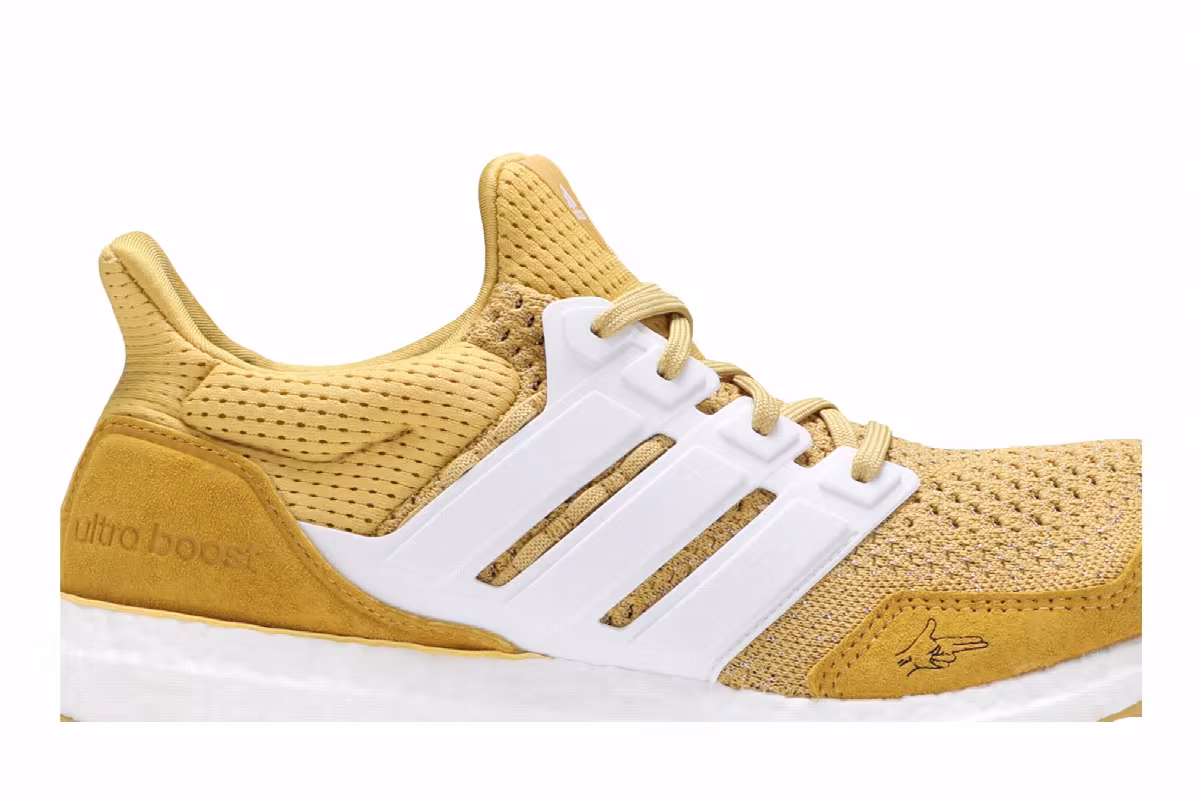 Happy Gilmore x Extra Butter x adidas UltraBoost 1.0 Gold Jacket, view 3