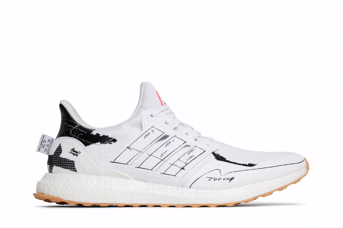 adidas UltraBoost Clima Schematic - White, view 2