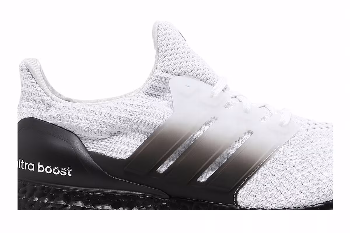 adidas UltraBoost 5.0 DNA White Black, view 3