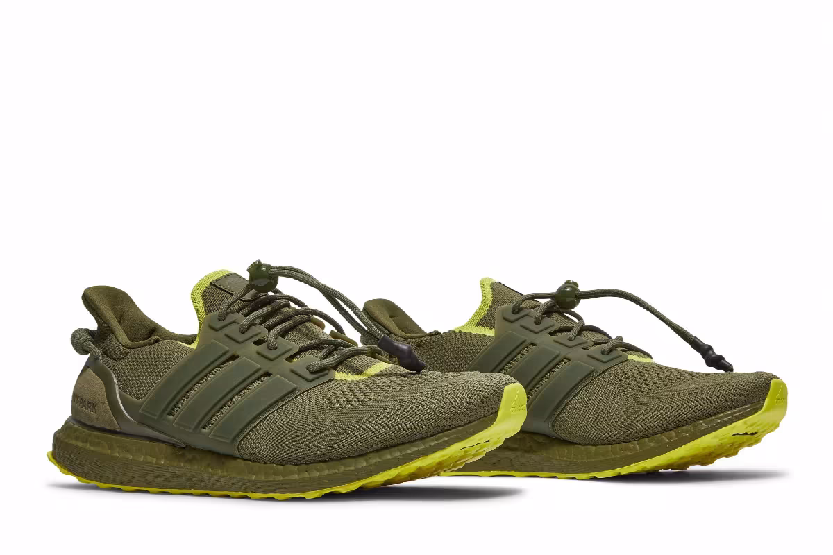 Ivy Park x Peloton x adidas UltraBoost OG Focus Olive, view 9