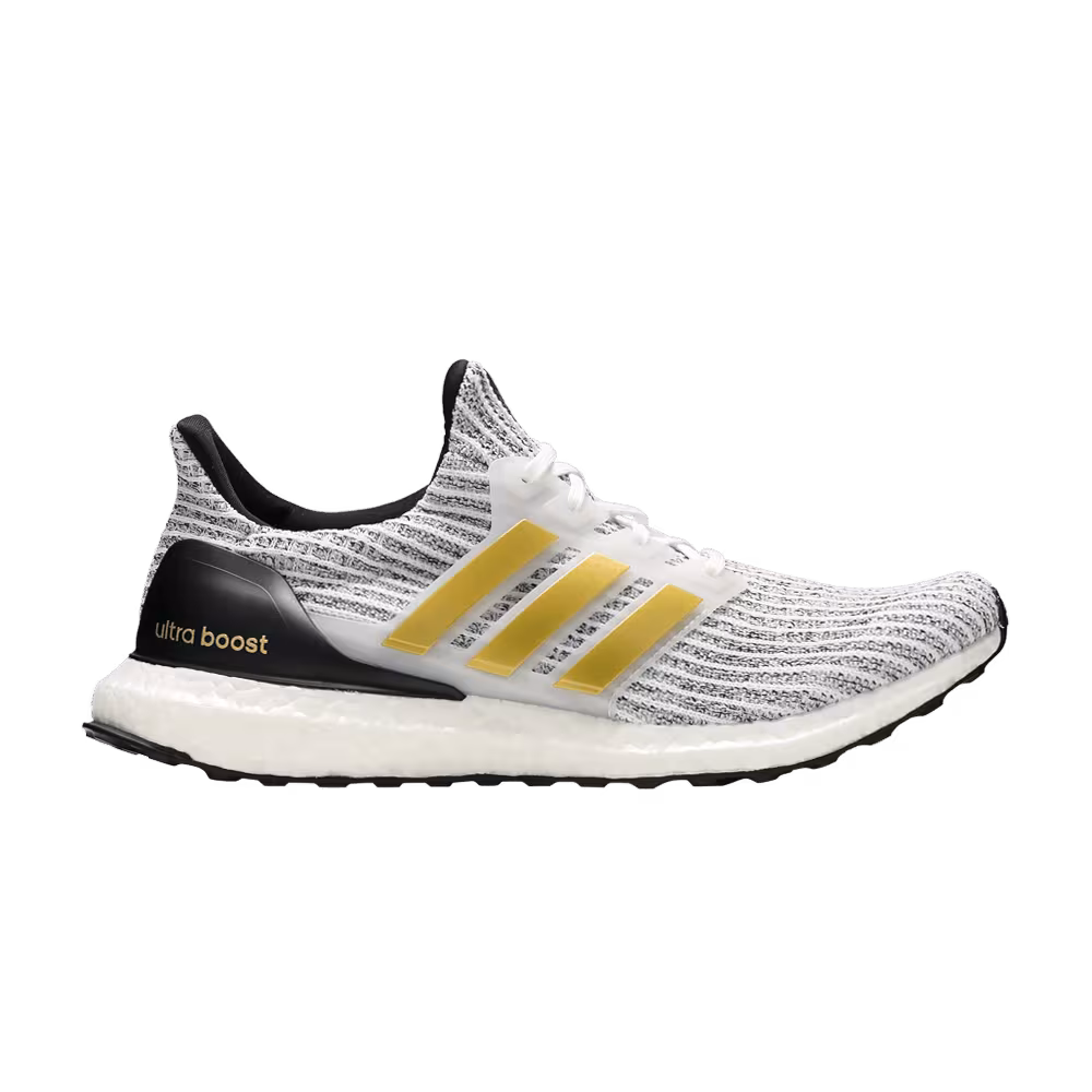 adidas UltraBoost White Gold Metallic