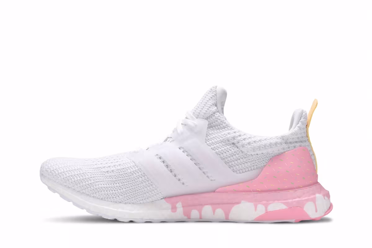 adidas UltraBoost DNA Ice Cream Pack - White Light Pink, view 4