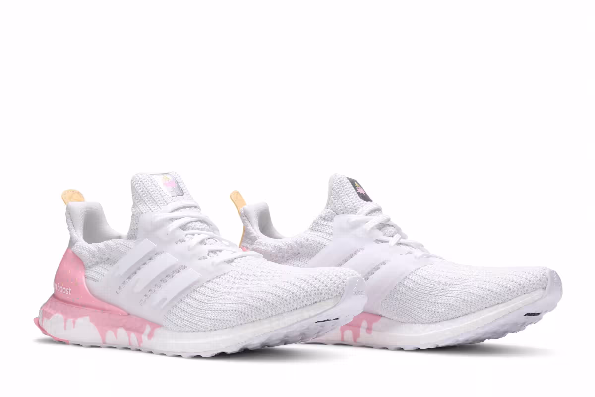 adidas UltraBoost DNA Ice Cream Pack - White Light Pink, view 9