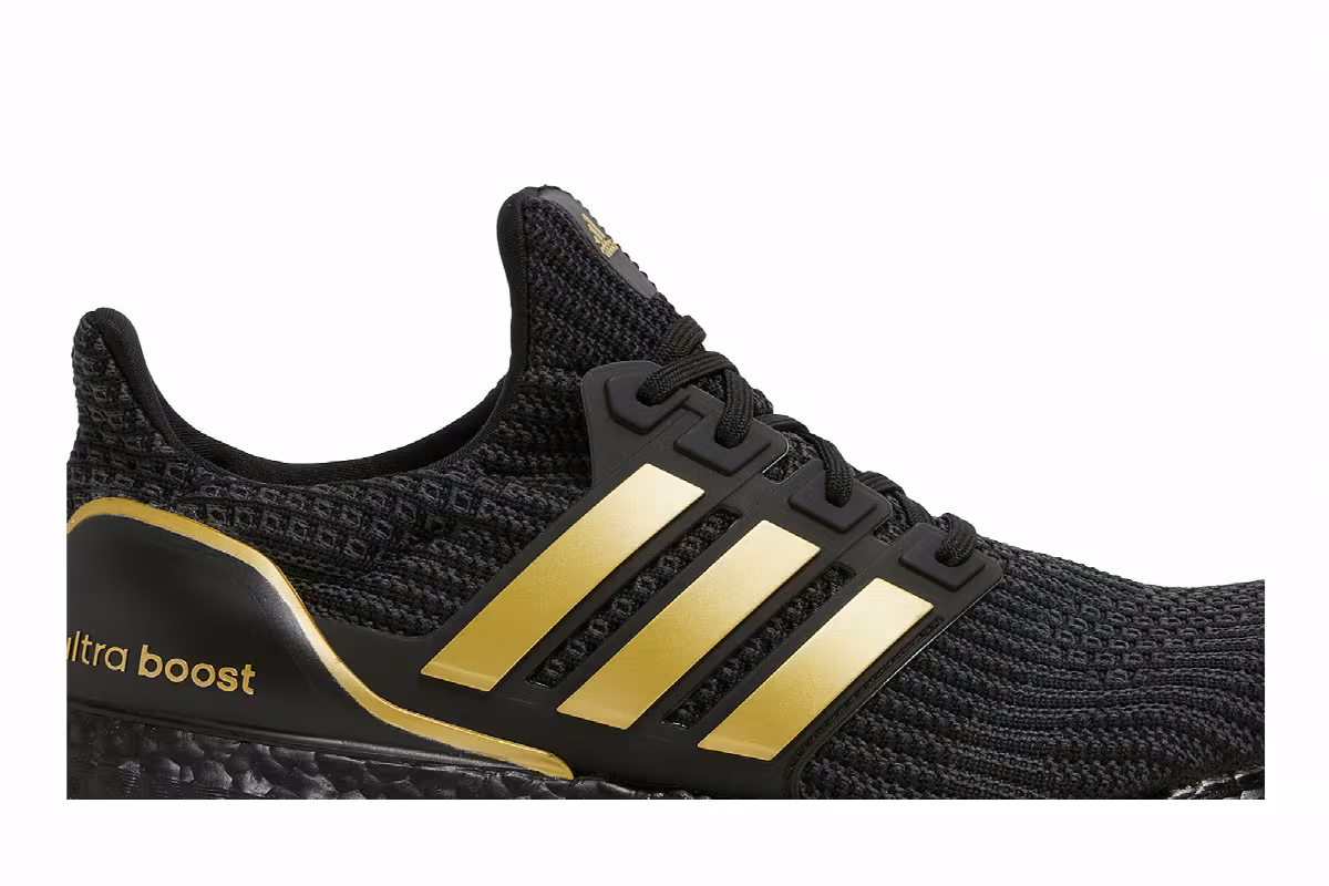 Adidas UltraBoost 4.0 DNA Black Matte Gold, view 3
