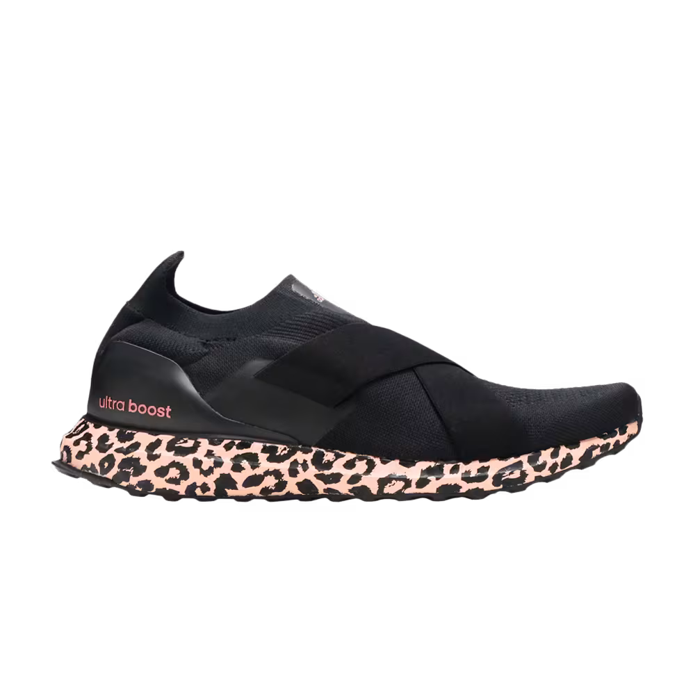 adidas Women's UltraBoost Slip-On DNA Leopard Print