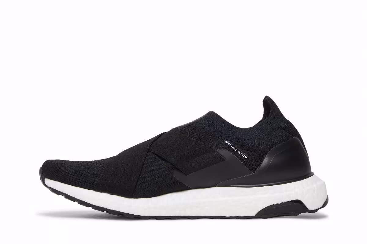 adidas Women's UltraBoost Slip-On DNA Black Acid Orange, view 4