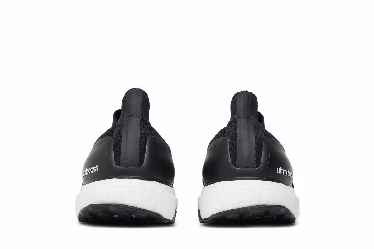 adidas Women's UltraBoost Slip-On DNA Black Acid Orange, view 7