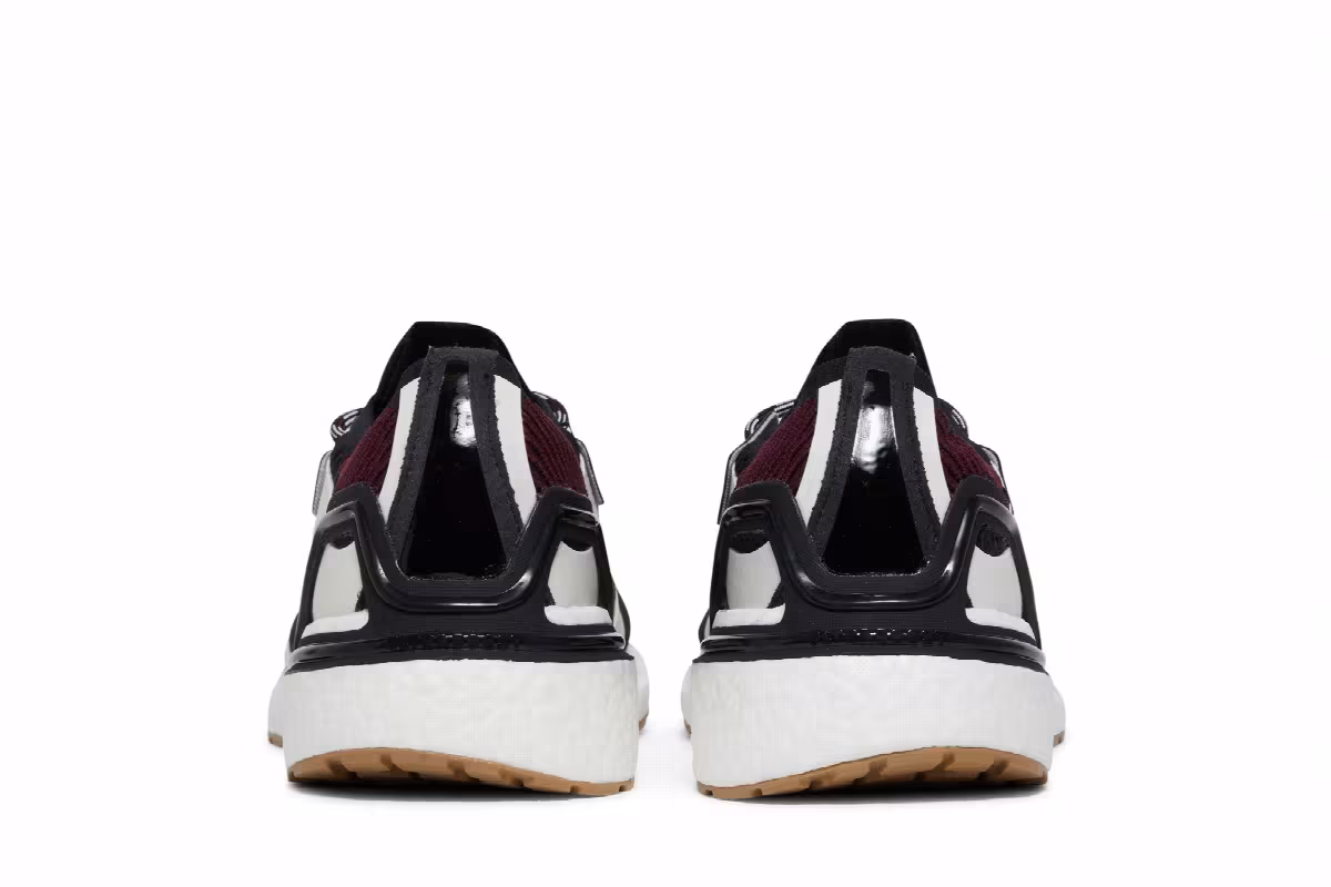 Stella McCartney x adidas Women's UltraBoost Sandal Black Maroon, view 7