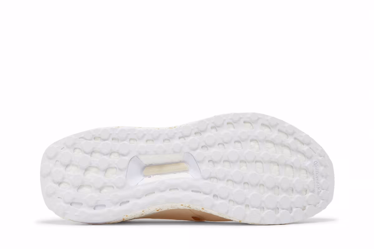 Adidas Women's UltraBoost Slip-On DNA Wonder White Gold Metallic, view 5