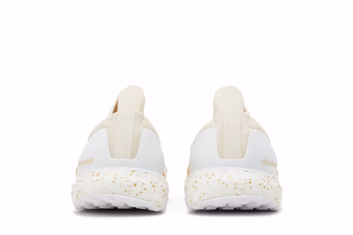 Adidas Women's UltraBoost Slip-On DNA Wonder White Gold Metallic, view 7