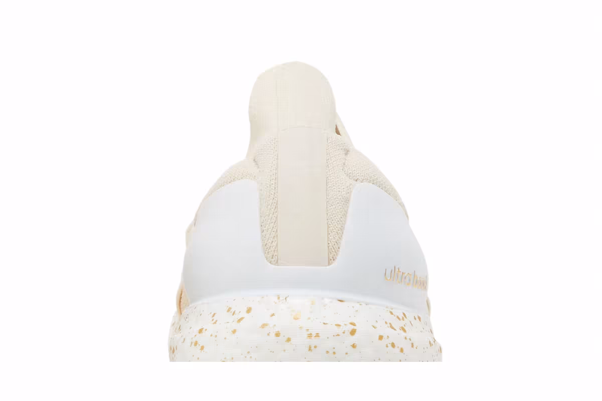 Adidas Women's UltraBoost Slip-On DNA Wonder White Gold Metallic, view 8