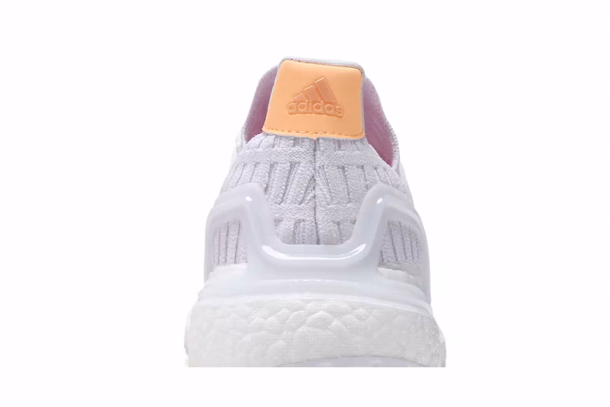 adidas Women's UltraBoost DNA CC_1 White Acid Orange, view 8