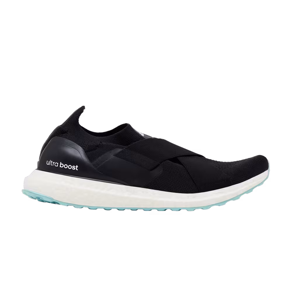 adidas Women's UltraBoost Slip-On DNA Black Hazy Sky