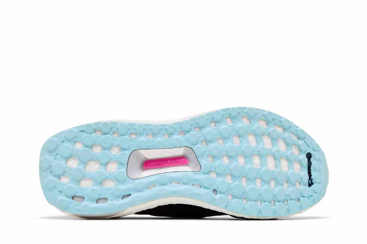 adidas Women's UltraBoost Slip-On DNA Black Hazy Sky, view 5