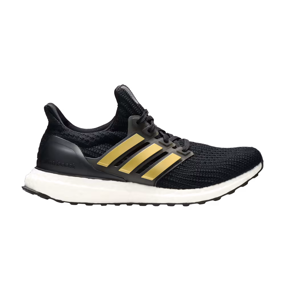 Adidas Women's Ultraboost 4.0 DNA Black Gold Metallic