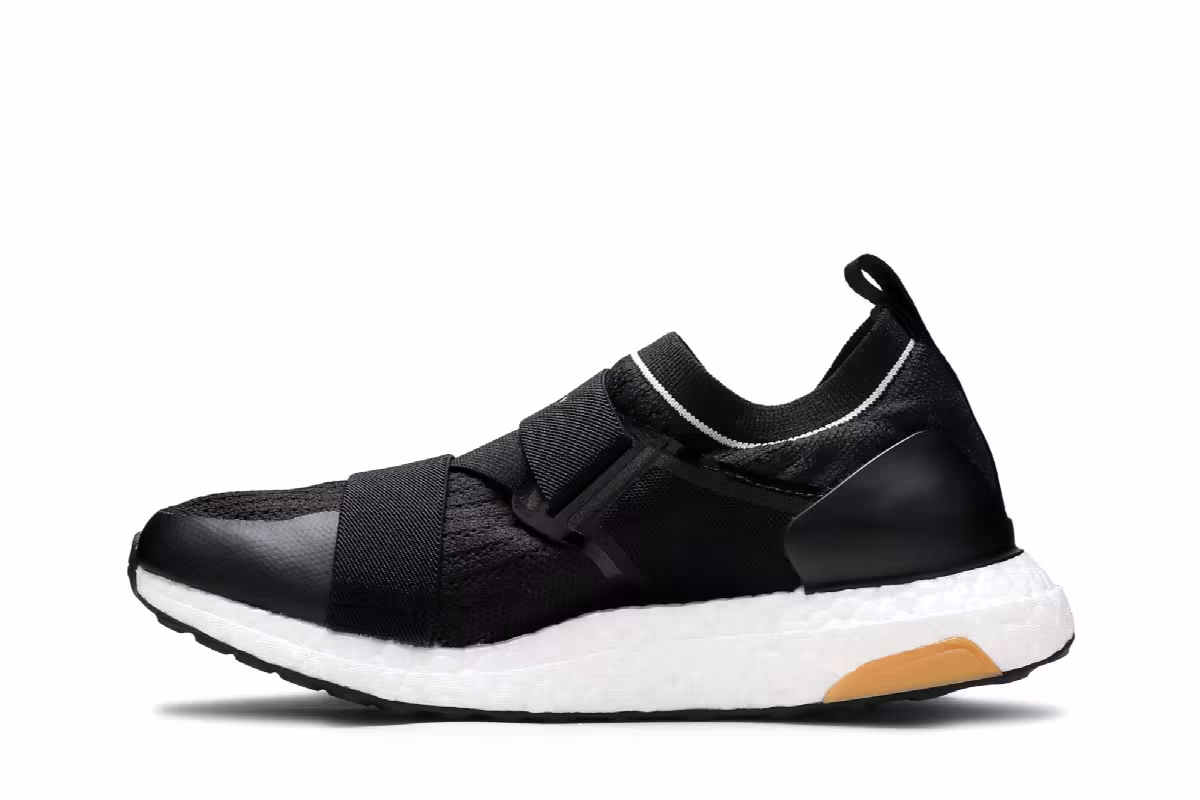 Stella McCartney x adidas Women's UltraBoost X Black White, view 4