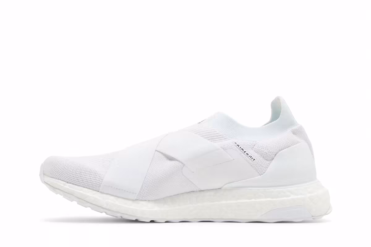 adidas Women's UltraBoost Slip-On DNA White Acid Orange, view 4