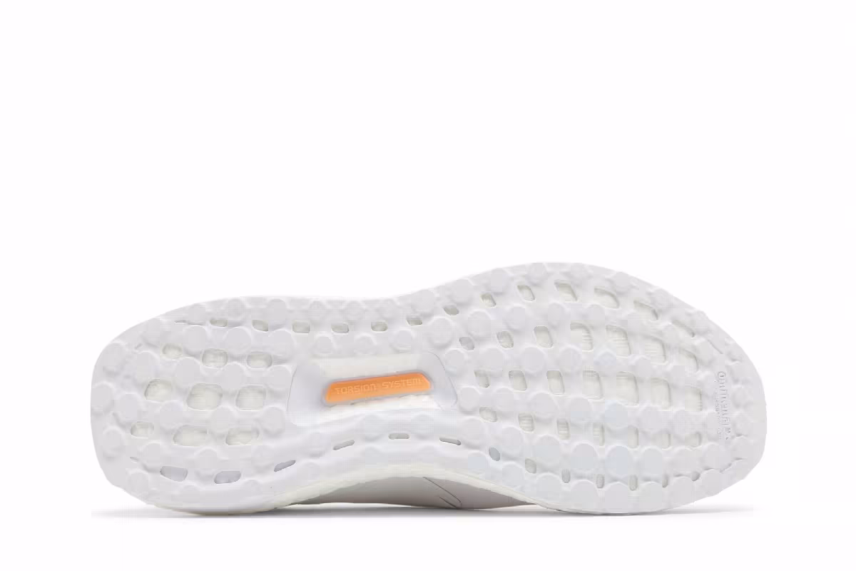 adidas Women's UltraBoost Slip-On DNA White Acid Orange, view 5