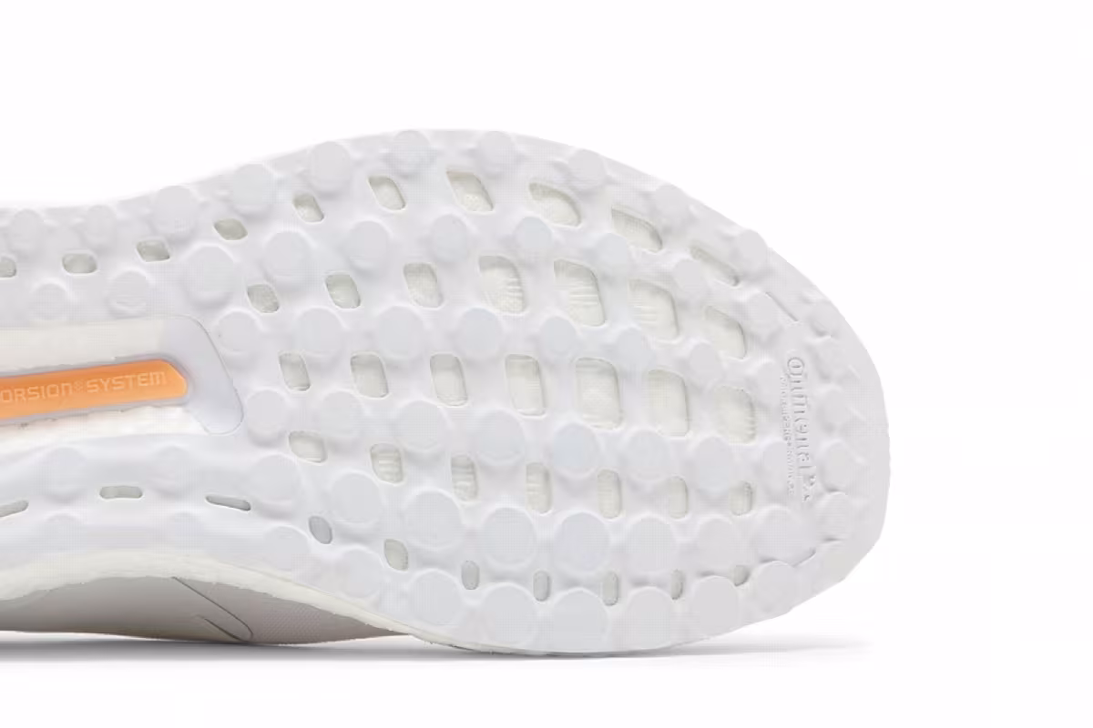 adidas Women's UltraBoost Slip-On DNA White Acid Orange, view 6