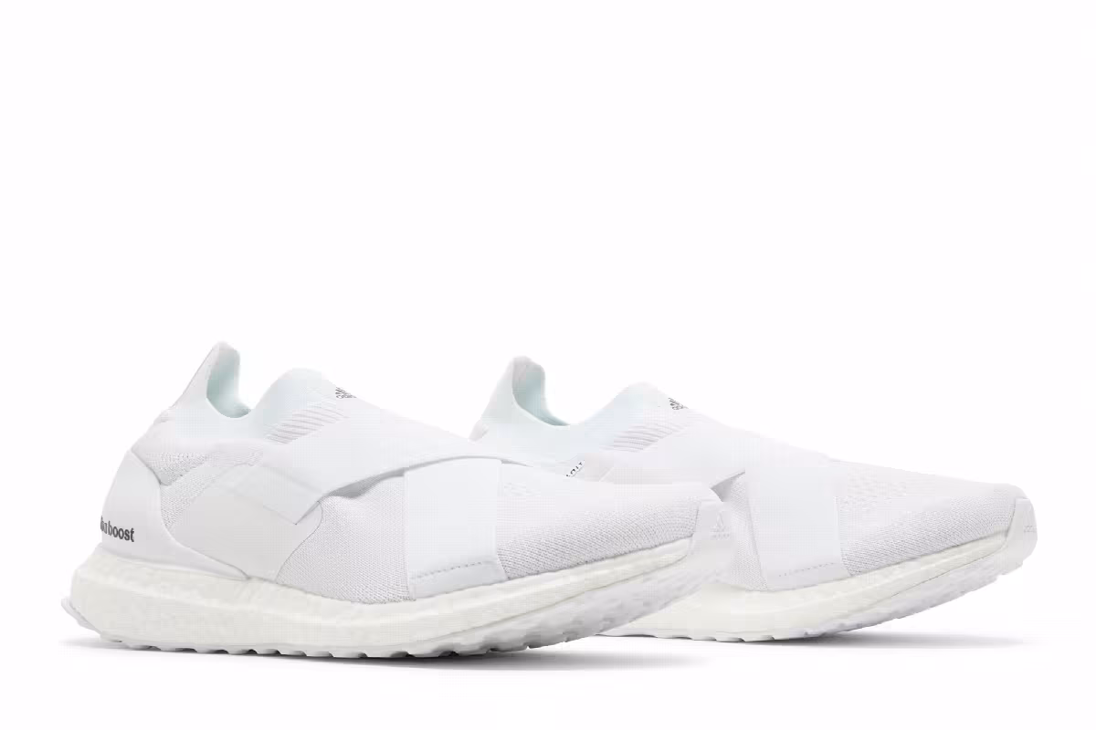adidas Women's UltraBoost Slip-On DNA White Acid Orange, view 9