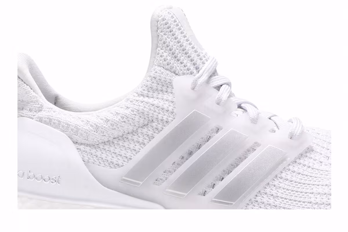 adidas Women's UltraBoost 4.0 DNA White Silver Metallic, view 3