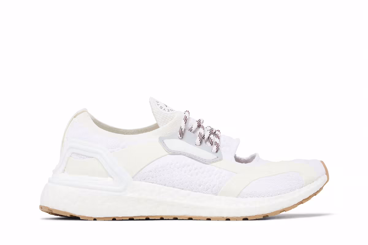 Stella McCartney x adidas Women's UltraBoost Sandal Triple White, view 2
