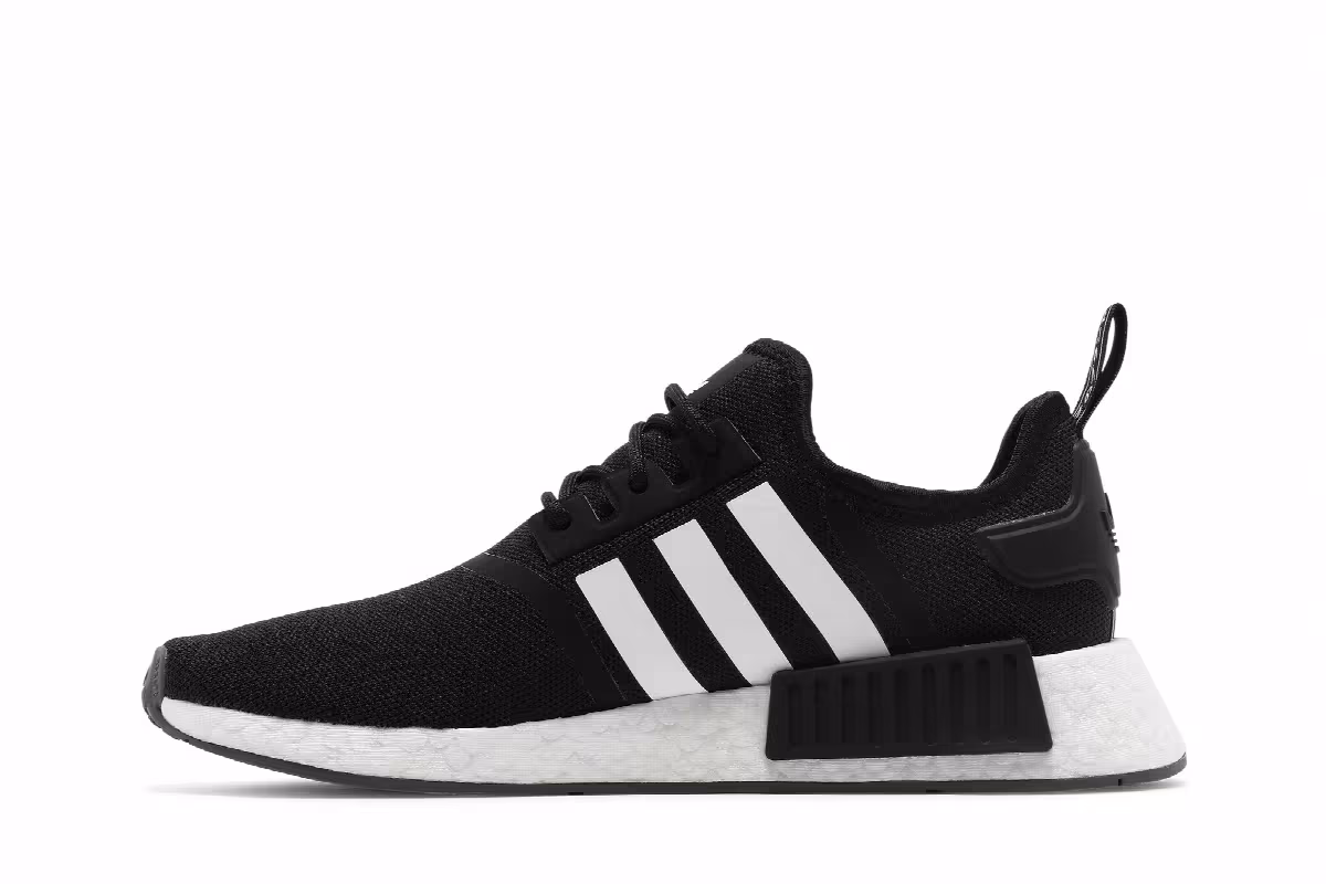 adidas NMD_R1 Primeblue Black White, view 4