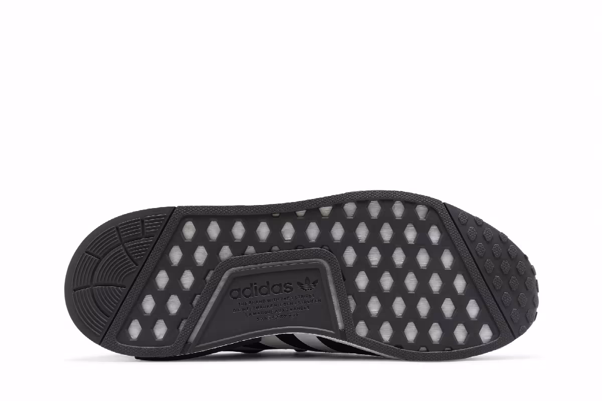 adidas NMD_R1 Primeblue Black White, view 5