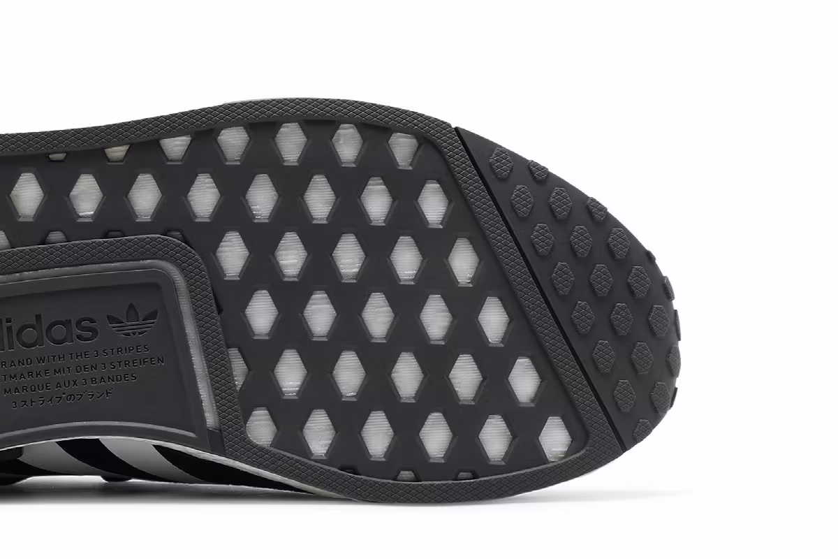adidas NMD_R1 Primeblue Black White, view 6