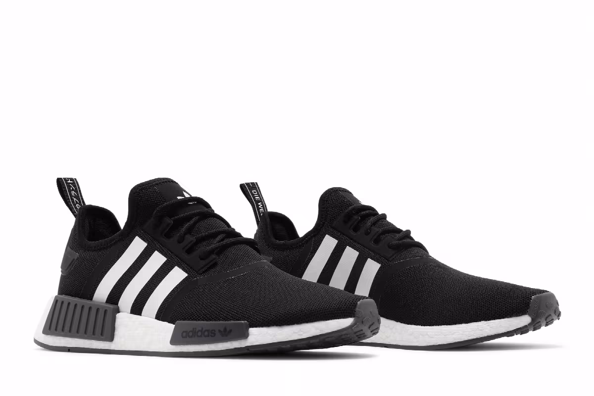 adidas NMD_R1 Primeblue Black White, view 9