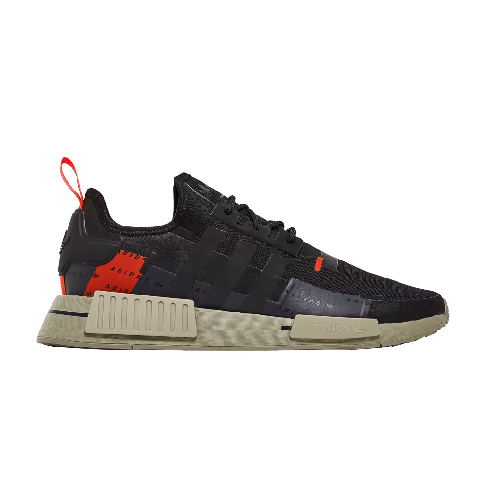 Adidas NMD_R1 Black Solar Red