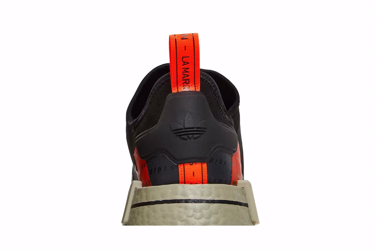 Adidas NMD_R1 Black Solar Red, view 8