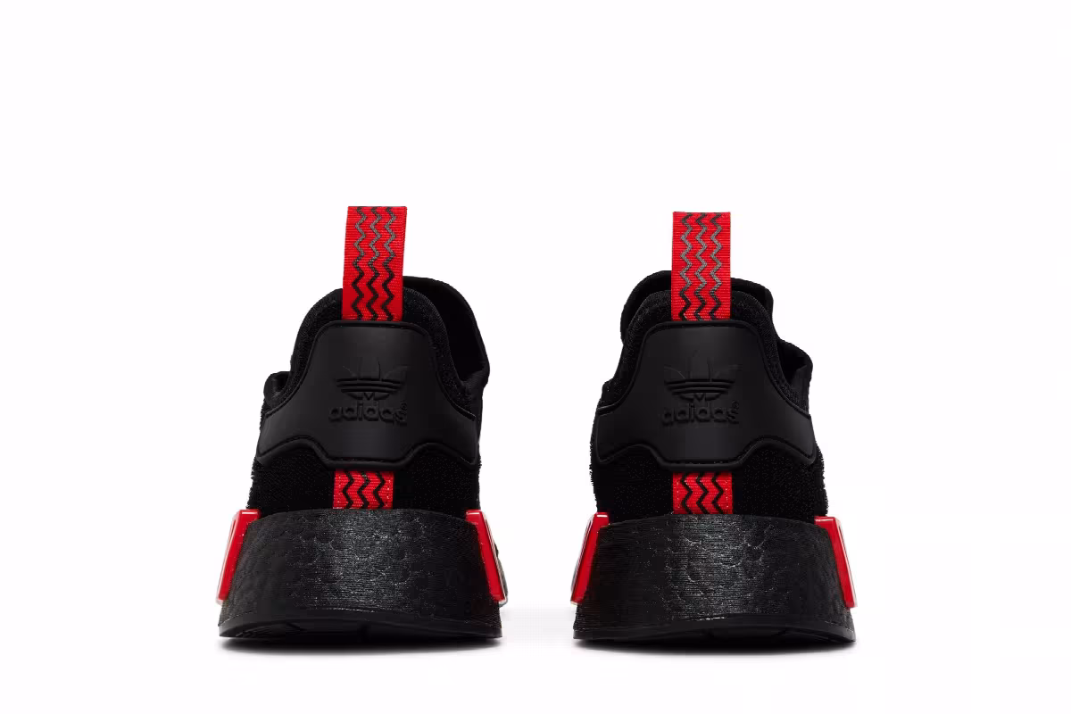 adidas NMD_R1 Core Black Red, view 7