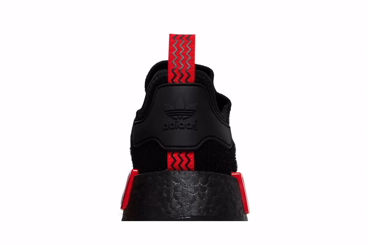 adidas NMD_R1 Core Black Red, view 8