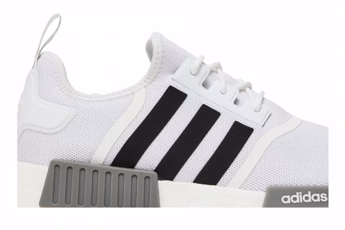 adidas NMD_R1 Primeblue White Black Grey, view 3