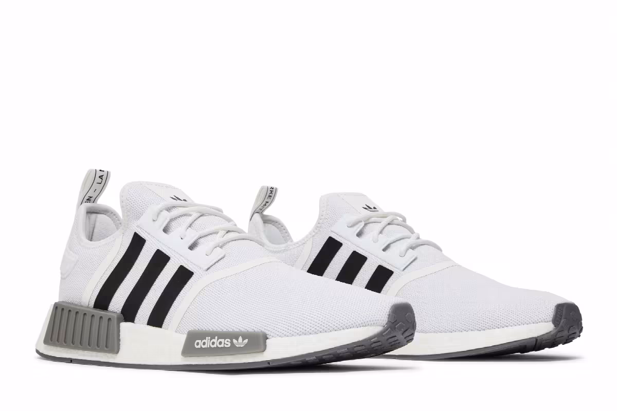adidas NMD_R1 Primeblue White Black Grey, view 9