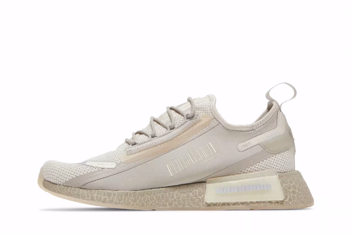 Adidas NMD_R1 Spectoo Bliss Silver Metallic, view 4